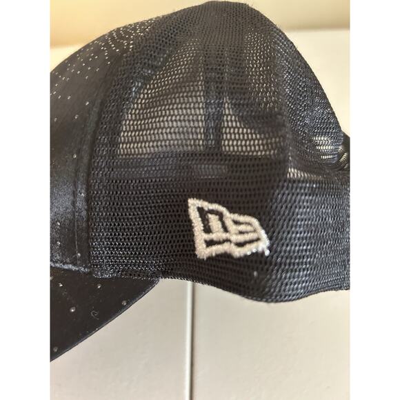 St Louis STL Cardinals Black Cap Hat Womens Adjustable Bling New Era OS - Picture 3 of 6